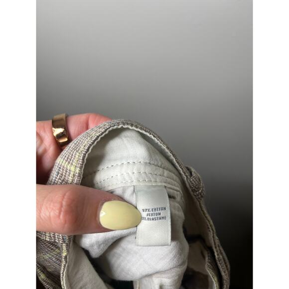 Abercrombie & Fitch Plaid Shorts Early 2000s Y2K Grunge Womens Size 2 - Picture 4 of 5